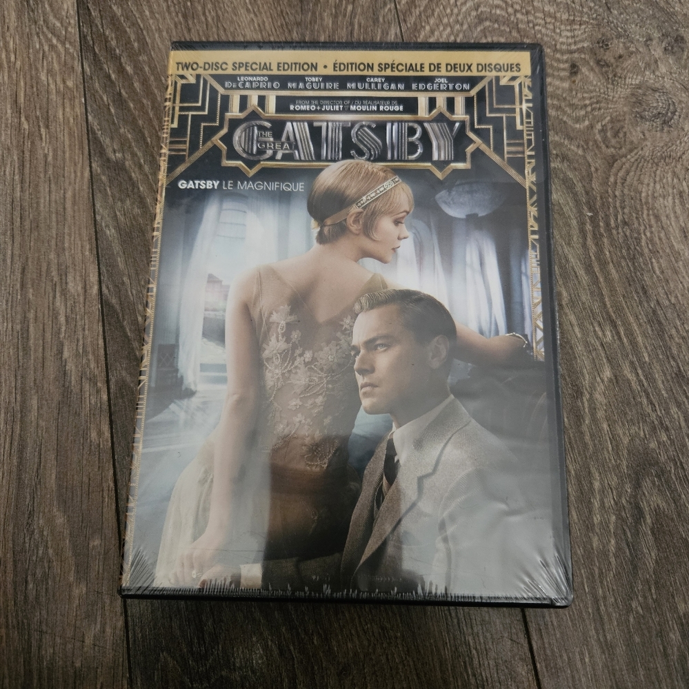 Great gatsby sealed dvd